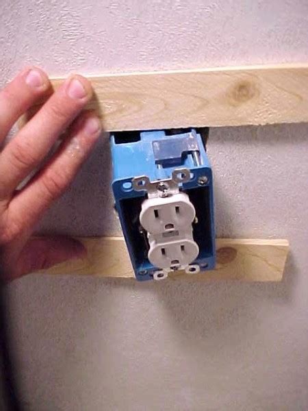 electrical outlet box replacement|replace existing electrical box.